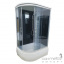 Гидромассажный бокс Atlantis AKL 120P (XL) R 120х80х215 профиль хром, стекло прозрачное, стенки белые Суми