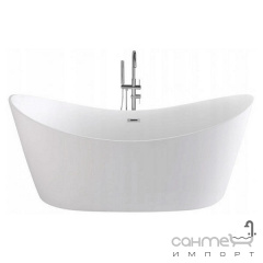 Акриловая отдельностоящая ванна Rea Ferrano REA-W0150 белая Житомир