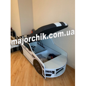Кровать машина рендж ровер джип машинка БМВ, Range Rover с матрасом + ящик детская машинка подростковая