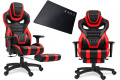 Комп'ютерне крісло ZANO FALCOR RED + оригінальний килимок для миші!