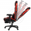 Комп'ютерне крісло ZANO FALCOR RED + оригінальний килимок для миші! Ясногородка
