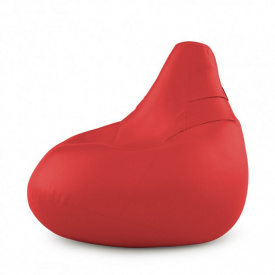 Кресло Мешок Груша Оксфорд 120х85 Студия Комфорта размер Стандарт красный