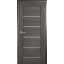 Полотно дверне МІРА ПВХ grey 200x40 см +скло Вінниця