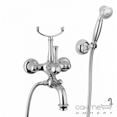 Змішувач для ванни з ручним душем Bugnatese Denver 6402 CR хром Луцьк
