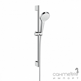 Душовий комплект Hansgrohe Croma Select S 1jet Shower Set 0.65 m 26564400 білий/хром