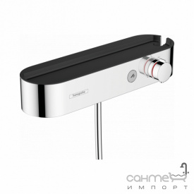 Смеситель-термостат для ванны Hansgrohe ShowerTablect Select 24340700 Matt White матовый белый