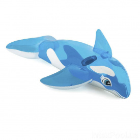 Детский надувной плотик для катания Intex 58523 «Дельфин»