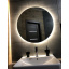 Зеркало Turister круглое 80см с боковой LED подсветкой без рамы (ZK80BR) Івано-Франківськ