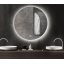 Зеркало Turister круглое 90см с боковой LED подсветкой без рамы (ZK90BR) Львів