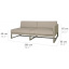 Модульный диван в стиле LOFT (NS-1005) Суми