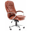 Офисное кресло руководителя Richman Valencia В Хром М2 AnyFix Коричневое Сумы
