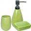 Набор аксессуаров для ванной комнаты Verde стакан дозатор мыльница S&T DP114740 Вінниця