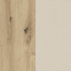 Кровать Мебель Сервис Доминика двуспальная 160х200 секвойя с ламелями Артисан + Шампань (204.3х184.8х85 см) (437993) Тернополь