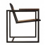 Кресло в стиле LOFT Черный (NS-732) Токмак
