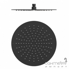 Верхний душ круглый Tres Inox 134315010NM матовый черный Хмельницкий