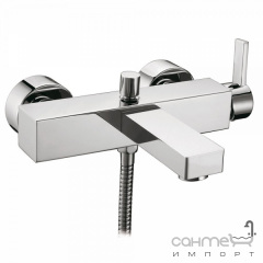 Змішувач для настінної ванни без душового гарнітура Clever Platinum Bimini 97853 Хром Одеса