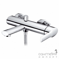 Змішувач для ванни настінний без душового гарнітура Clever Platinum Mikura 97862 Хром Чернівці