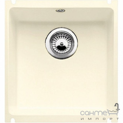Керамічна кухонна мийка Blanco Subline 375-U PuraPlus 523728 матовий білий Вараш