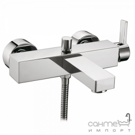 Змішувач для настінної ванни без душового гарнітура Clever Platinum Bimini 97853 Хром