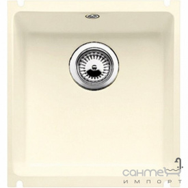 Керамічна кухонна мийка Blanco Subline 375-U PuraPlus 523728 матовий білий