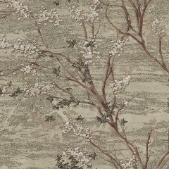 Виниловые обои на флизелиновой основе Yuanlong Bellamore 196002 Бежевый-коричневый-серый Ужгород