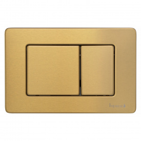 IMPRESE i7112 клавиша смыва золото сатин нержавеющая сталь