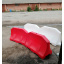 Дорожній бар`єр водоналивний пластиковий червоний 1.2 (м) Стандарт Київ