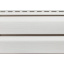Сайдинг виниловый Ю-пласт панель 3,05x0,23 Белый Корабельный брус Каменец-Подольский