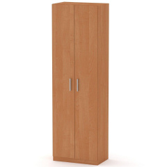 2-створчатый шкаф-11 Компанит для одежды лдсп белый цвет ольха Славута