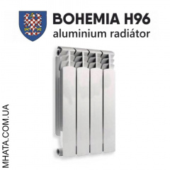 Алюминиевый радиатор BOHEMIA H96, Чехия Киев