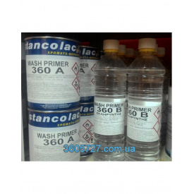 Грунт 360 - фосфатуючий для оцинкування, алюмінію, міді, легких сплавів Stancolac 1.6 л