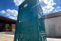 Туалетная кабина биотуалет зеленый