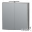 Зеркальный шкафчик с LED-подсветкой Ювента Livorno LvrMC-70 структурный серый Черкассы