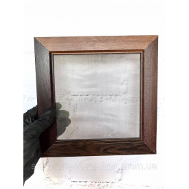 Внутрішня антимоскітна сітка (антикіготь) для вікон горіх