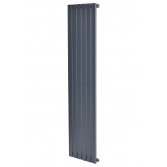 Вертикальный дизайнерский радиатор ARTTIDESIGN Terni 6/1800 серый мат Львов