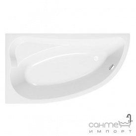 Ассиметричная акриловая ванна Kolpa-San Calando-D 150x85 белая правосторонняя