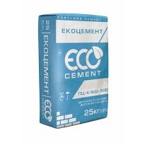 Цемент ECO ПЦІI М500/25кг (марка D20) 1,4т/пал Жмеринка