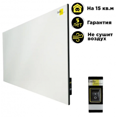 Обігрівач EMBY керамічний СН-800 15кв.м. 1200*600 мм (білий) Киев