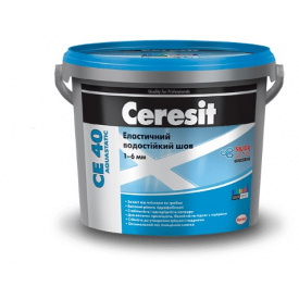 Шов кольоровий CERESIT СЕ 40 еластичний водостійкий натура 2 кг