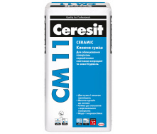 Клей для плитки CERESIT СМ 11 Ceramic 25 кг (54)
