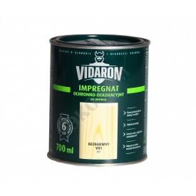 Імпрегнат д/дерева VIDARON 0,7л сірий антрацит матовий V16