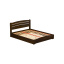 Полуторная кровать Estella Селена-Аури 120х200 см деревянная в цвете каштан с подъемным механизмом Ужгород