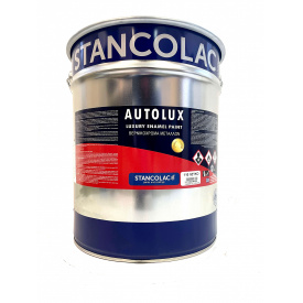 Автолюкс - краска для металла Stancolac быстросохнущая заводское ведро 20 кг белая