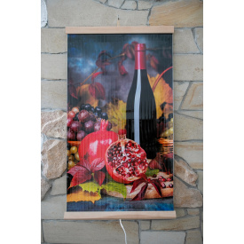 Електричний настінний обігрівач-картина Натюрморт Тріо