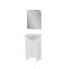 Комплект мебели для ванной комнаты Пектораль 55 белый с умывальником Фрея 55 Кропивницкий