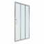 EGER LEXO дверь 90x195см трехсекционная раздвижная профиль хром прозрачное стекло 6мм Львов