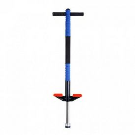 Джампер Пого Стік Pogo Stick (Коник) дитячий чорно-синій, палиця-стрибалка до 40 кг
