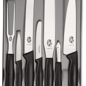 Набор кухонных ножей Victorinox Kitchen Set 7 шт. Черный (5.1103.7)