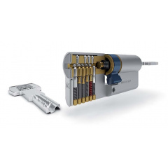 Цилиндр Ключ-Ключ 100 Мм, 40Х60 Матовый Никель Agb Cа0016.35.55 Свесса