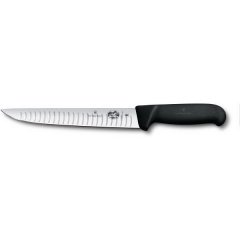 Кухонный нож мясника Victorinox Fibrox Sticking 20 см Черный (5.5523.20) Киев